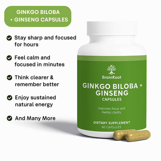 Gingko Biloba + Asian Ginseng