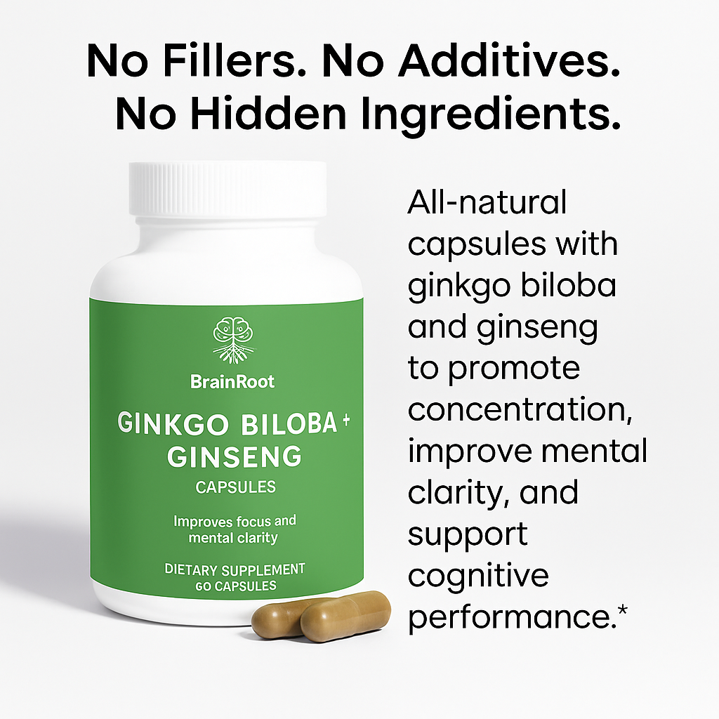 Gingko Biloba + Asian Ginseng